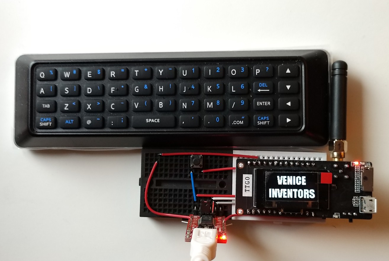 XR500 infrared keyboard